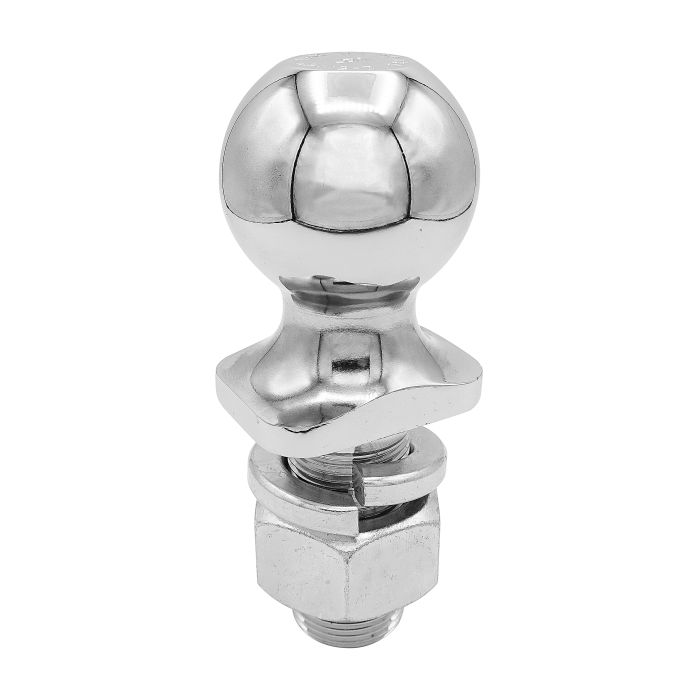 2 5/16"x1 1/4"x2 3/4" Chrome Hitch Ball, 14,000#