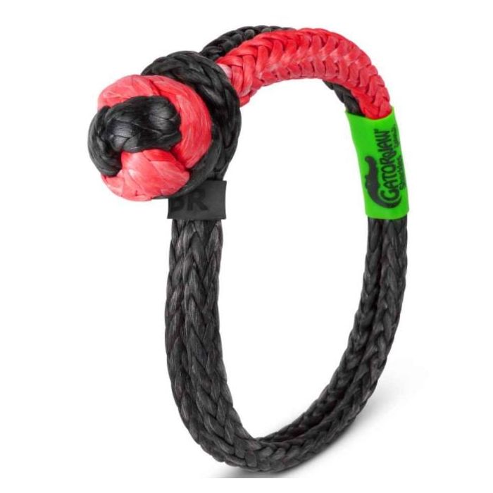 BUBBA ROPE NEXTGEN GATOR JAW SHACKL RED