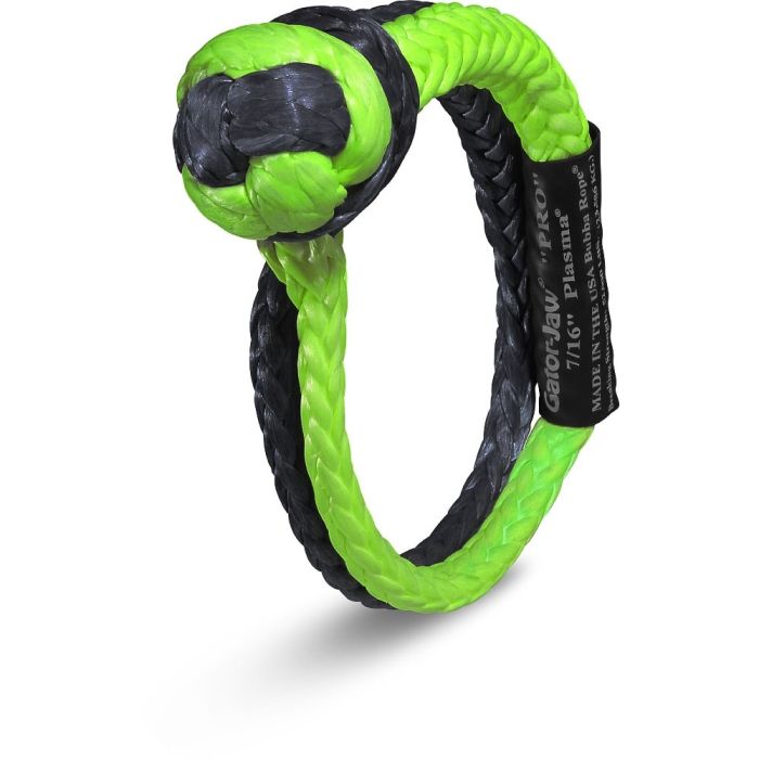 BUBBA ROPE GATOR JAW PRO SHACKLE GREEN
