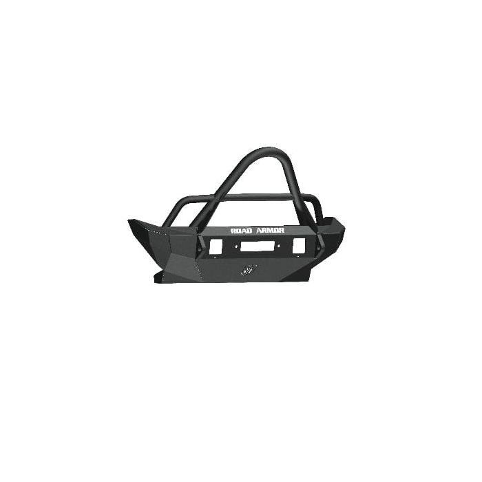 RDA STEALTH MID FR BUMPER WSTIN JK BLK