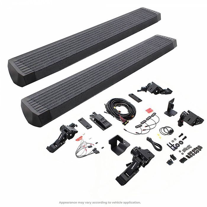 Go Rhino  E-BOARD E1 Electric Running Board Kit for 18-23  Jeep Wrangler JL Unlimited 4-Door