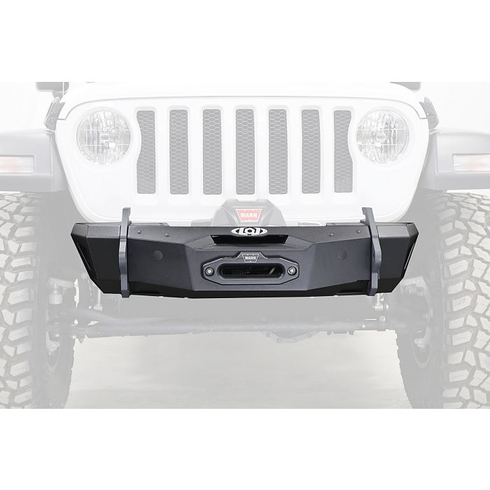LoD Offroad JFB1883 Black Ops Stubby Winch Front Bumper for 07-23 Jeep Wrangler JK, JL & Gladiator JT