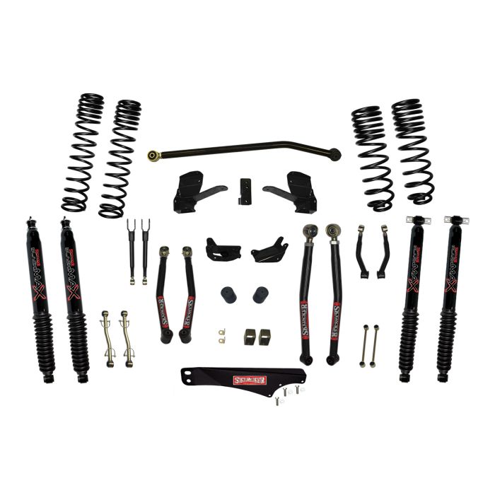 SKJ DUAL RATE LA 4IN LIFT BLK MX JKU    JK40LKLTSX