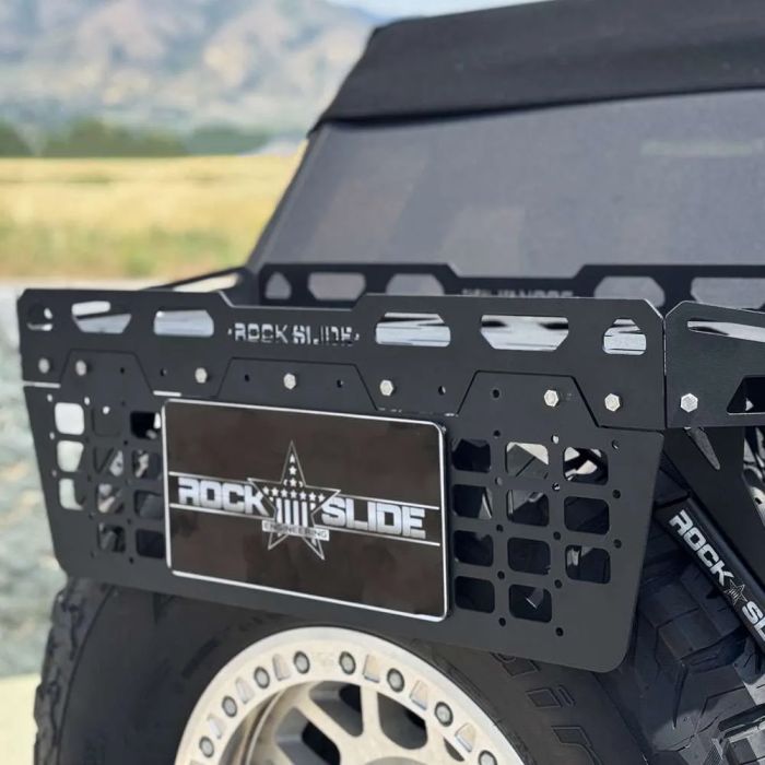 Rock Slide Engineering AC-TR-109  EZ Rack Accessory Tray License Plate Panel 