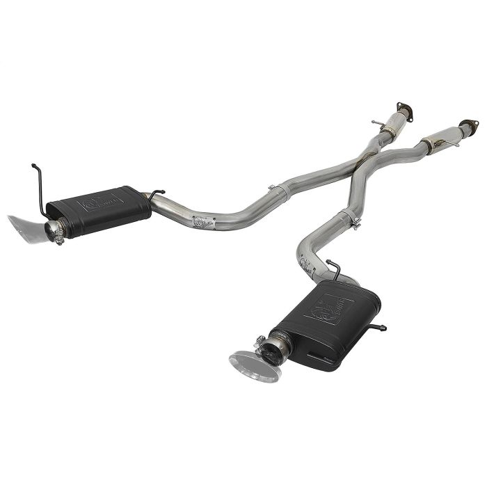 aFe Power  Mach Force XP 3" 304 Stainless Cat-Back Exhaust System for 12-19 Grand Cherokee SRT-8 & Trackhawk w/ 6.4L & 6.2L Hemi 