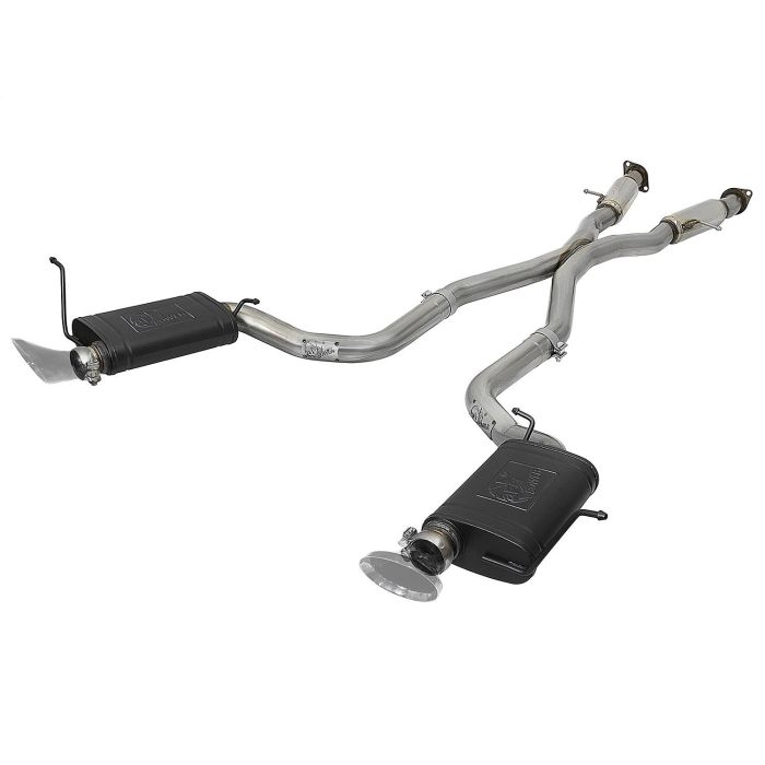 aFe Power  Mach Force XP 3" 304 Stainless Cat-Back Exhaust System for 12-19 Grand Cherokee SRT-8 & Trackhawk w/ 6.4L & 6.2L Hemi 