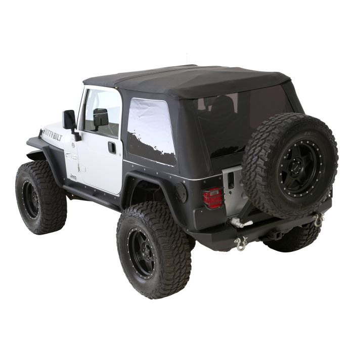 Smittybilt  Rear XRC System Textured Black for 87-06 Jeep Wrangler YJ, TJ & Unlimited