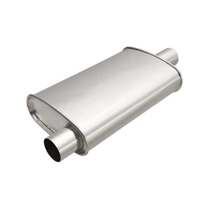 BRExhaust 100-5285 Direct-Fit Muffler for 97-00 Jeep Wrangler TJ with 2.5L and 4.0L Engines