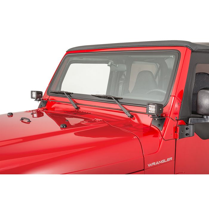 Carnivore  Hi Performance 3" Cube LED Light Kit for 97-06 Jeep Wrangler TJ & Unlimited