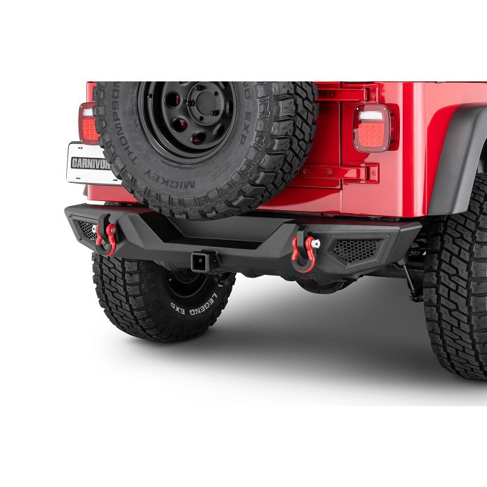Carnivore  Rear Bumper for 87-06 Jeep Wrangler YJ, TJ & Unlimited