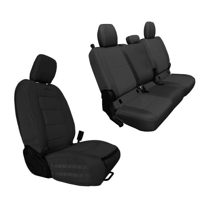BARTACT 2021 JEEEP JT FRONT SEAT COVERS ( MOJAVE OR 392) - BLACK