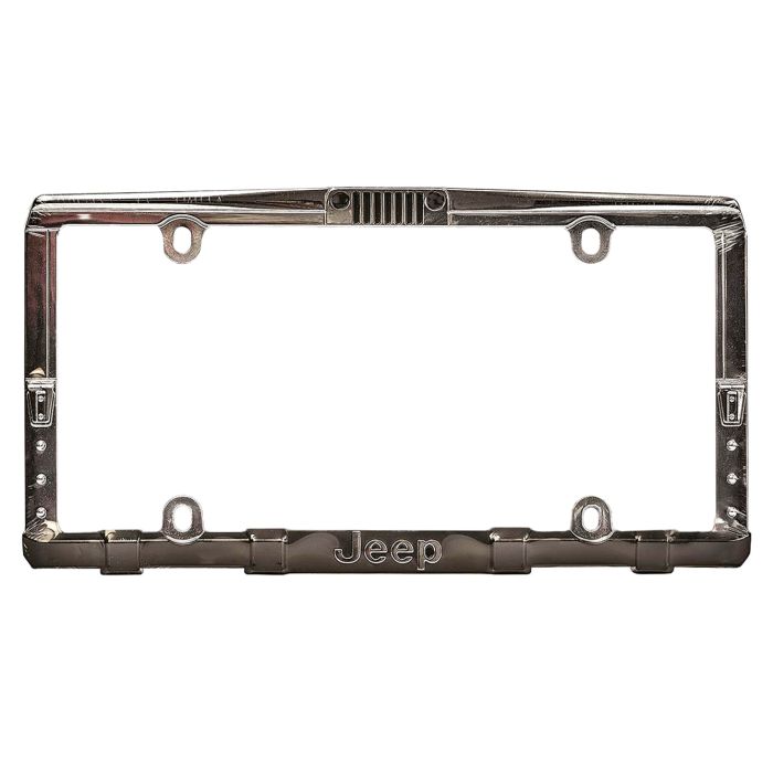 Chroma Graphics 42517 Jeep Grille & Bumper License Plate Frame 