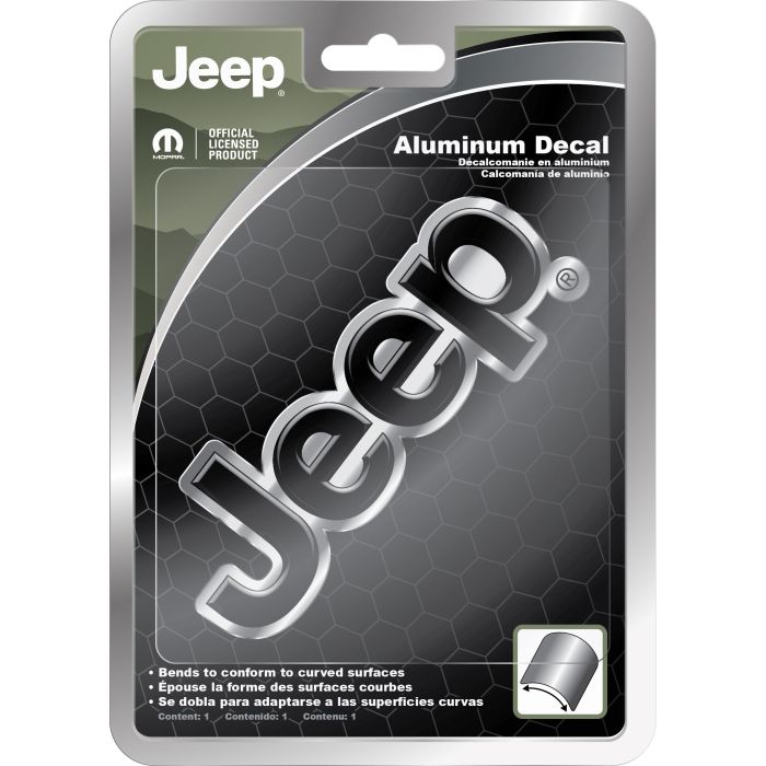 Chroma Graphics 41704 Aluminum Jeep Decal 