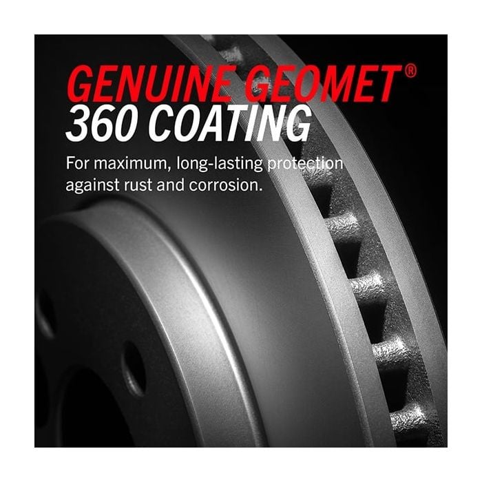 Power Stop  Evolution Genuine GEOMET® Fully Coated Rotors for 07-18 Jeep Wrangler JK