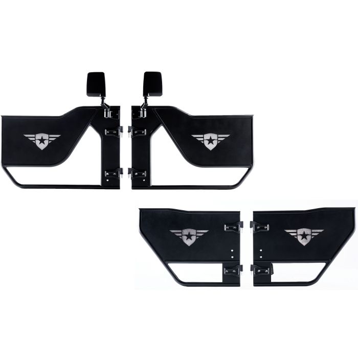Combat Off Road  Mission Tube Doors for 18-25 Jeep Wrangler JL