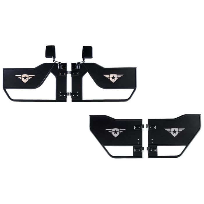 Combat Off Road  Mission Tube Doors for 07-18 Jeep Wrangler JK