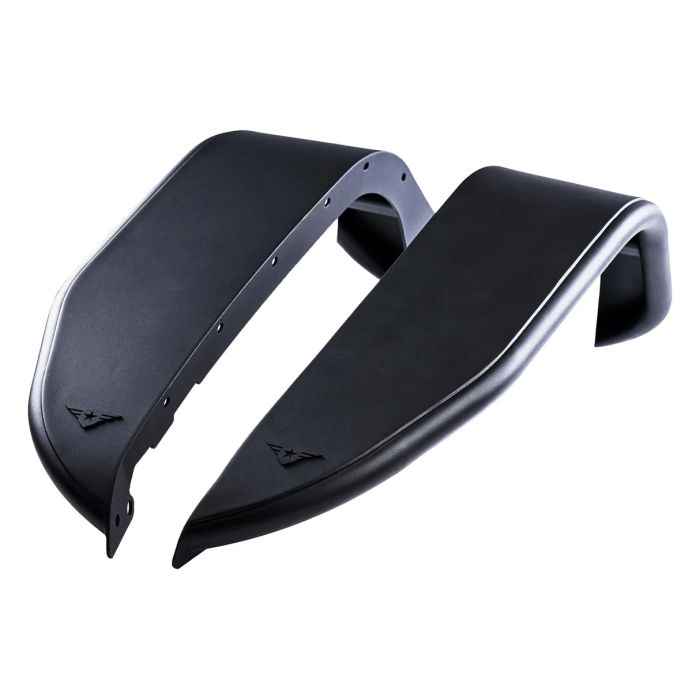 Jeep JT Full Assault Black Aluminum Fender Kit - Front