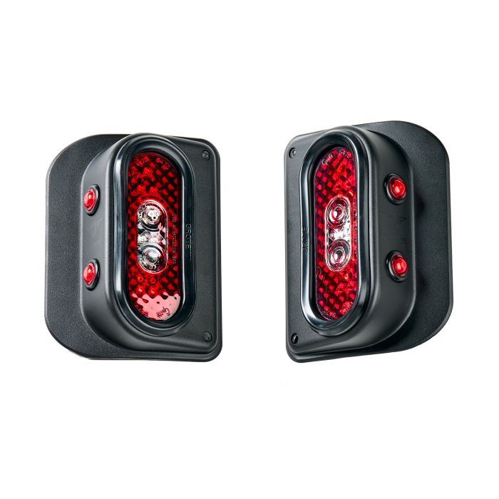 Combat Off Road 15-1050 Tail Gunner LED Tail Lights for 07-18 Jeep Wrangler JK