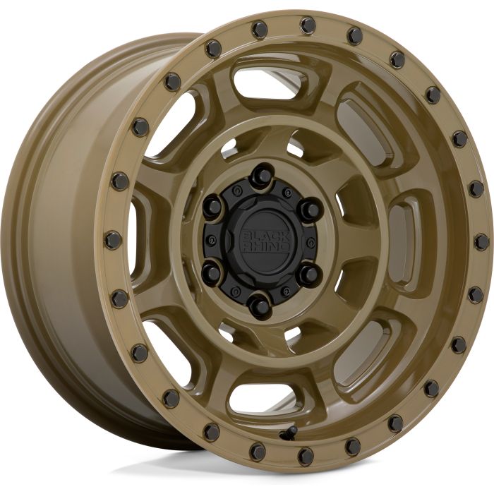 Black Rhino Hard Alloys  Convoy Wheel with 6x5.5" Bolt Pattern in 17x8.5 Size with 4.36in Backspace for 21-26 Ford Bronco