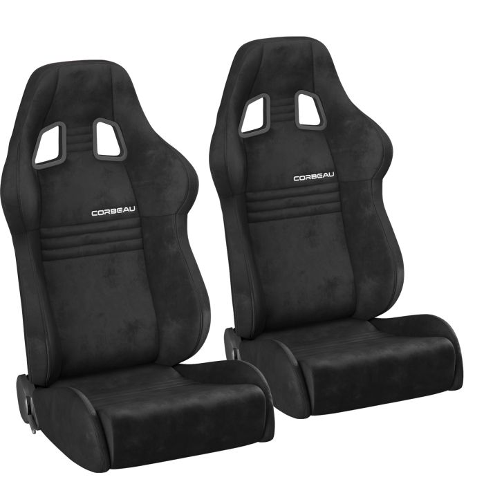 A4 RECLINE HEAT 76-06 BLK SUEDE PR      S60091