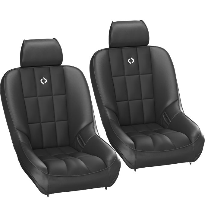 BAJA LOW BACK BLK/CLTH W/HEAD 76-06     62202B