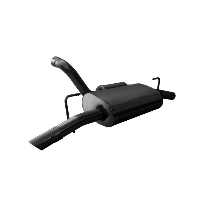 Corsa Performance 21015BLK dB Performance by Corsa Dual Rear Exit Axle Back Touring Exhaust for 18-20 Jeep Wrangler JL