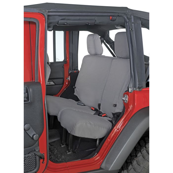 SEAT SAVERS REAR 18-   JL 4DR MIST GRAY