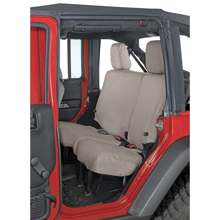 SEAT SAVERS REAR 18-   JL 2DR TAUPE