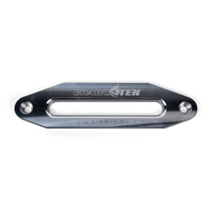 Crawltek Revolution -  Aluminum Hawse Fairlead - Bare Aluminum