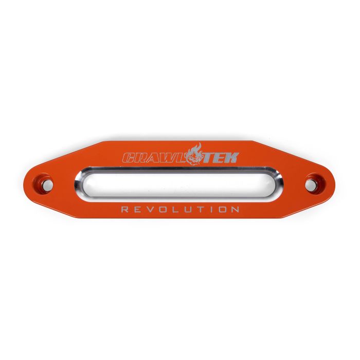 Crawltek Revolution -  Aluminum Hawse Fairlead - Orange