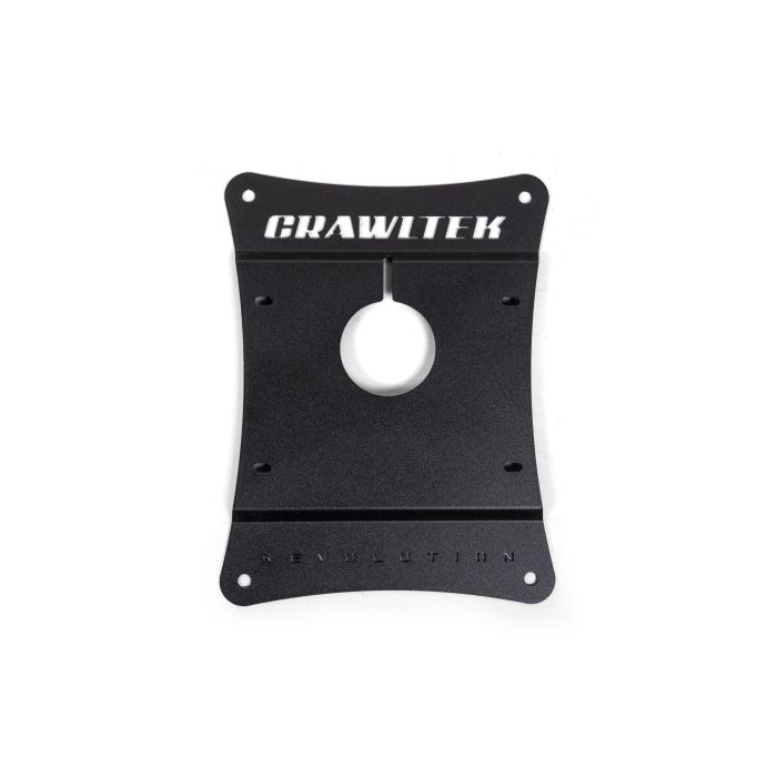 Crawltek Revolution CWLTJ38001 License Plate Relocation for 97-06 Jeep Wrangler TJ 