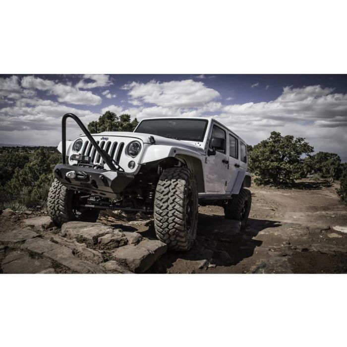 Crawltek Revolution  Pyro Front Bumper for 07-18 Jeep Wrangler JK