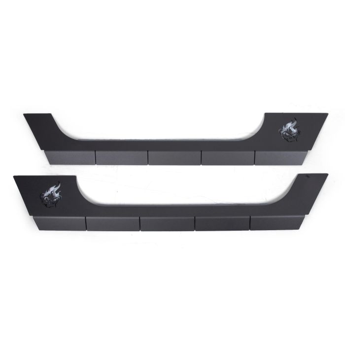 Crawltek Revolution -  Rocker Cladding - Aluminum - Wrangler JK 2 Door