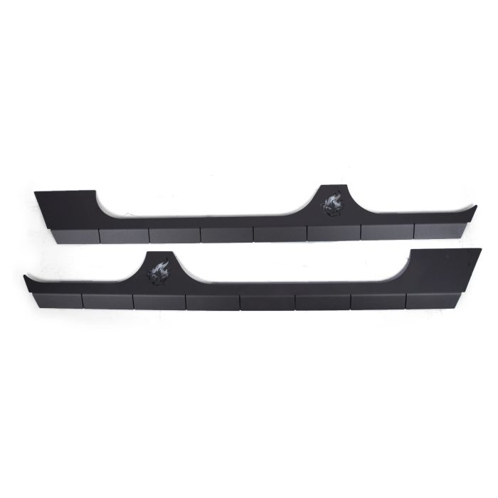 Crawltek Revolution -  Rocker Body Cladding - Aluminum - Wrangler JKU