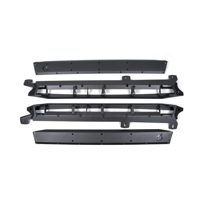 Crawltek Revolution CWLJK41401 Rocker Guards for 07-18 Jeep Wrangler JK Unlimited 4-Door