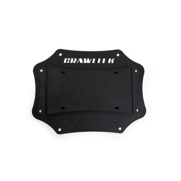 Crawltek Revolution CWLJK38001 Tailgate Plate- License Plate Relocation for 07-18 Jeep Wrangler JK