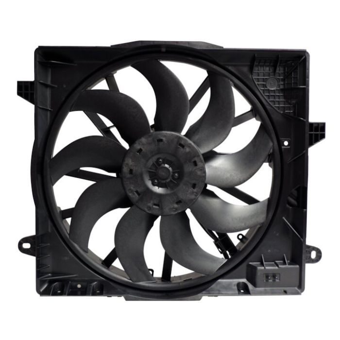 Crown Automotive 68272755AD Radiator Fan Module for 18-24 Jeep Wrangler JL & Gladiator JT with 3.6L