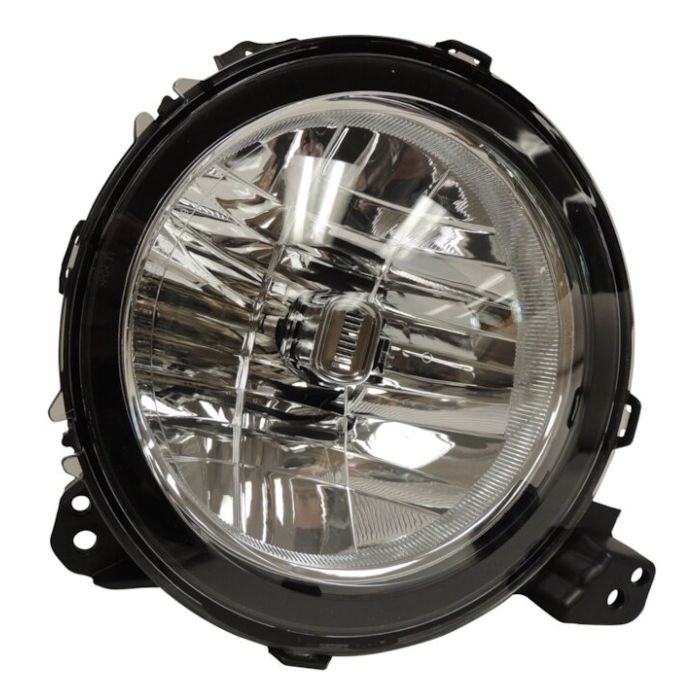 Left Headlight Ass'y (Halogen) for Jeep 2018+ JL Wrangler & 2020+ JT Gladiator