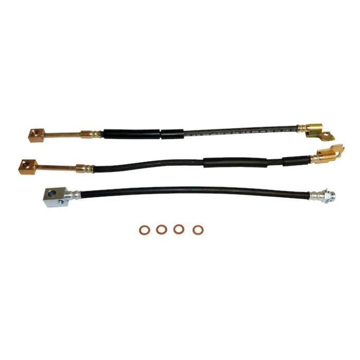 Crown Automotive  Brake Hose Kit for 87-95 Jeep Wrangler YJ w/o ABS