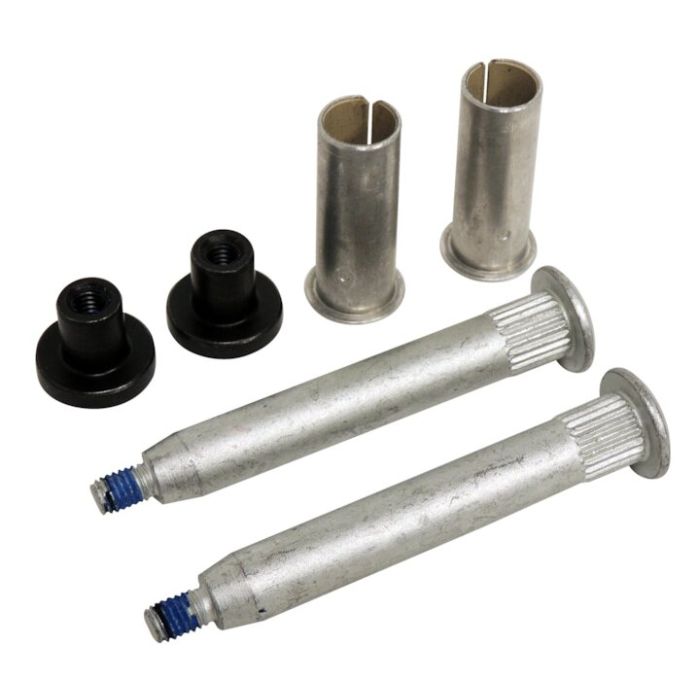 Door Hinge Pin & Bushing Kit for 2007-2018 Jeep JK Wrangler; For 2 Door Hinges