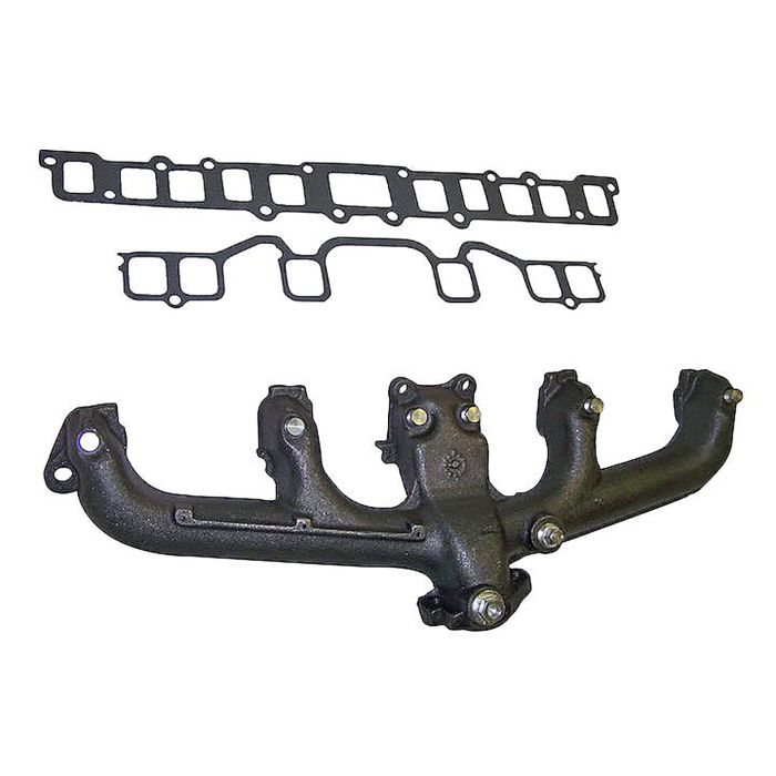 Crown Automotive 3237427K Exhaust Manifold Kit for 81-90 Jeep CJ Series & Wrangler YJ with 4.2L Engine