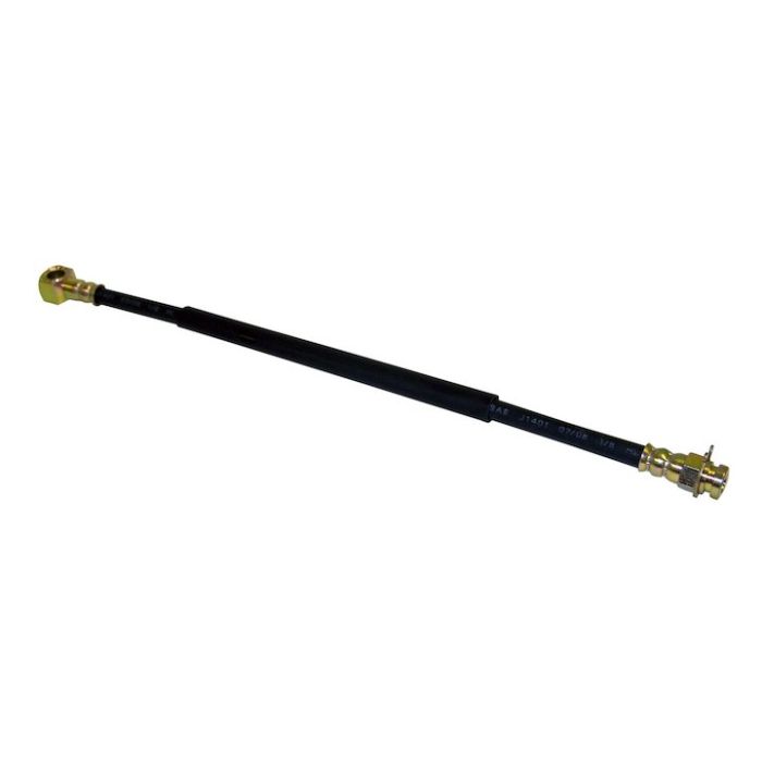 Crown Automotive J5359037 Front Brake Hose for 77-81 Jeep CJ with Square Hose End
