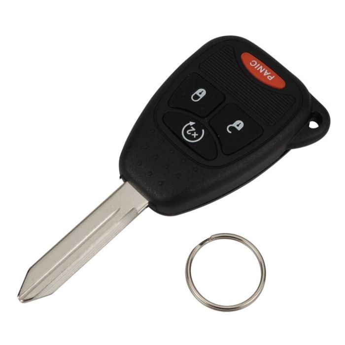 Crown Automotive 68039414AE Key Fob for 08-18 Jeep Wrangler JK
