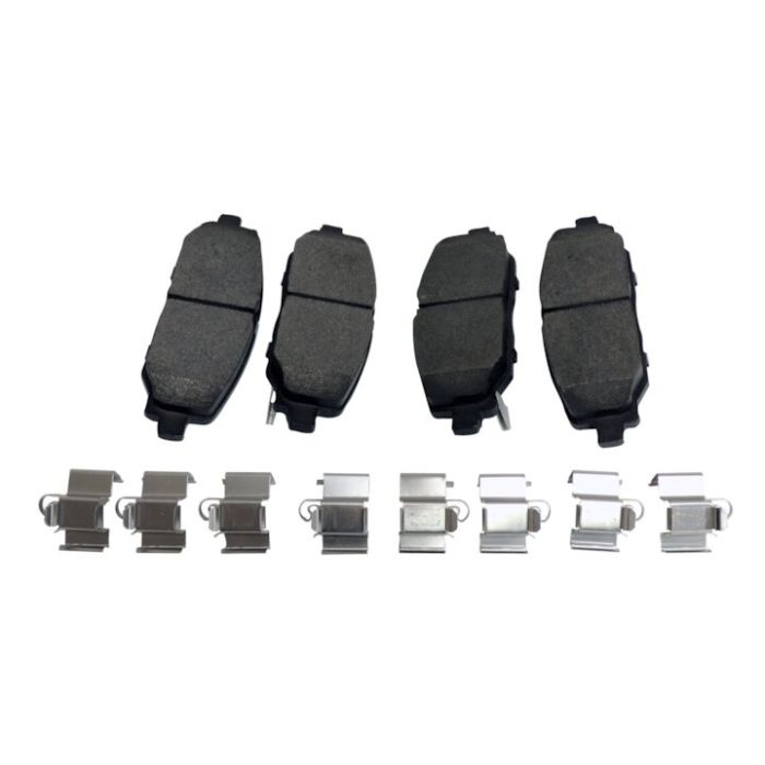 Crown Automotive 68386838AC Rear Brake Pad Set for 18-24 Jeep Wrangler JL with 13.4" Rear Rotors