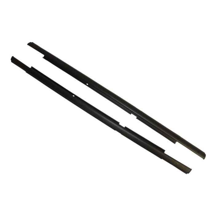 Crown Automotive 5074652K Rear Outer Door Glass Weatherstrip Set for 07-17 Jeep Compass MK