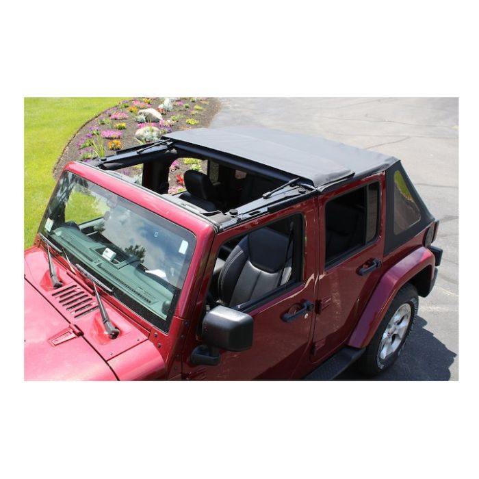 Crown Automotive  Rough Trail Bowless Soft Top for 07-18 Jeep Wrangler JK