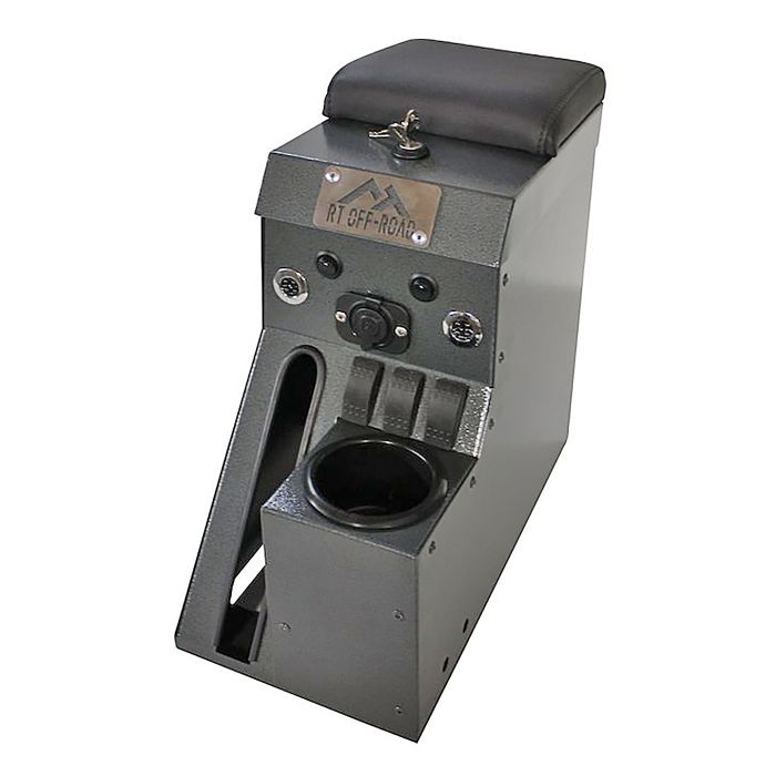 Crown Automotive RT27050 Deluxe Locking Center Console  for 97-06 Jeep Wrangler TJ and Unlimited