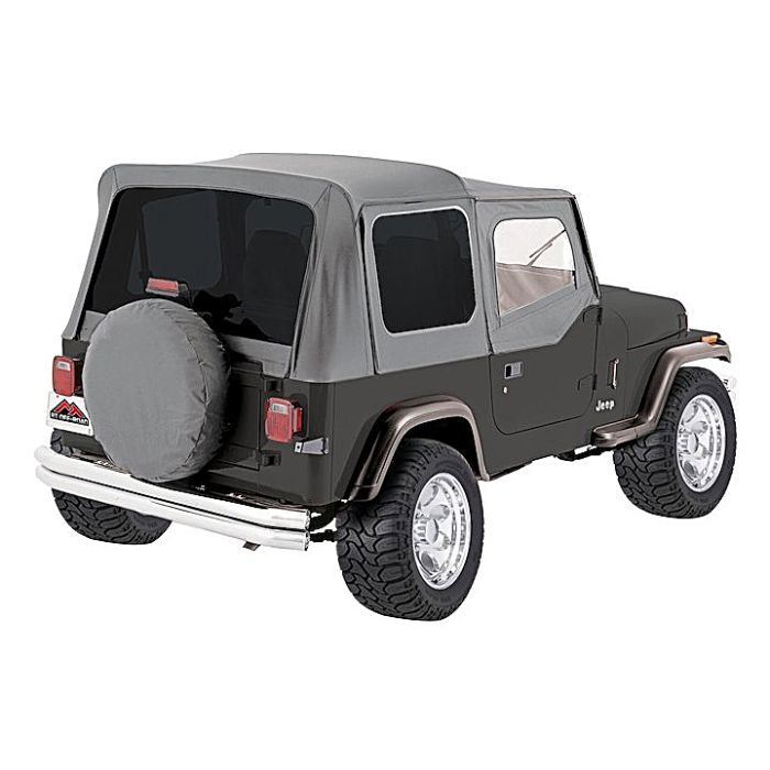 Crown Automotive  Complete Soft Top with Tinted Windows for 87-95 Jeep Wrangler YJ