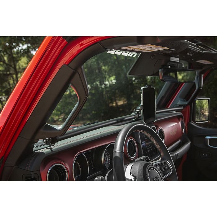 Rugged Ridge 13551.36 Gear-Vise Dash Bar for 18-21 Jeep Wrangler JL & 20-21 Gladiator JT