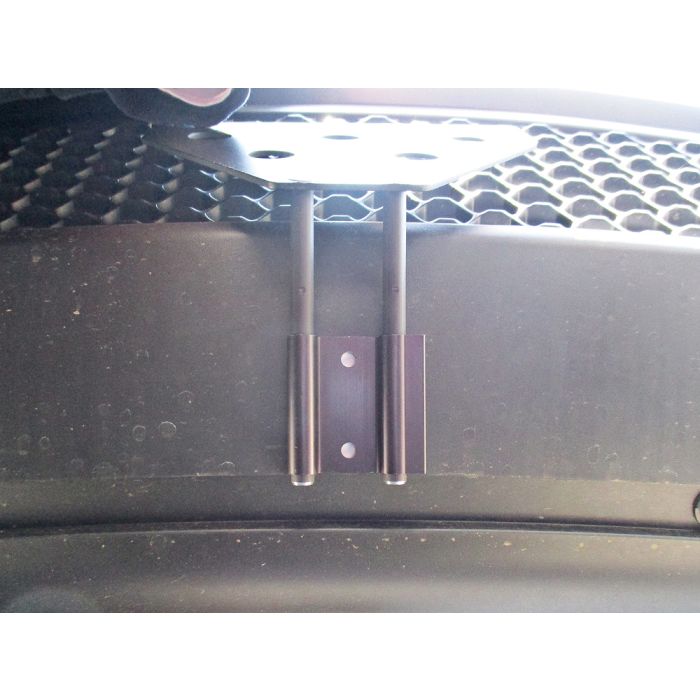 StoNSho  Removable Quick Release Front License Plate Bracket for Jeep 18-21 Grand Cherokee WK2